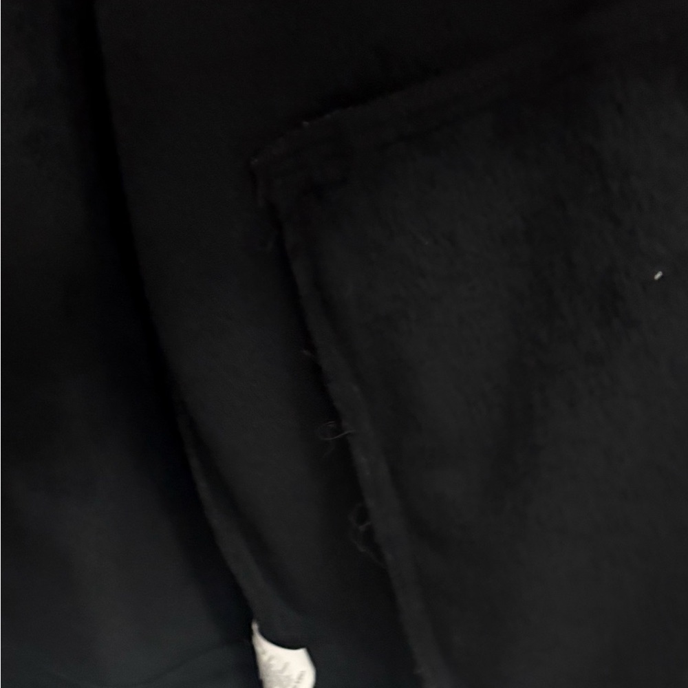 Women's Black Bomber Jacket - Picture 8 of 11